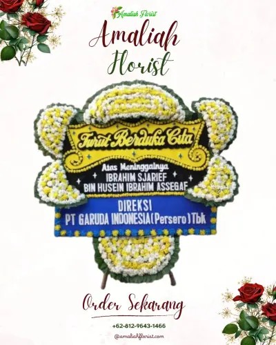 Papan Bunga Duka di Padang Sarai